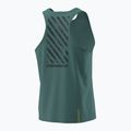 Футболка для бігу чоловіча DYNAFIT Trail Tank atlantic 2