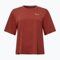 Жіноча футболка Salewa Eagle Sunset Loose етруська червона 5