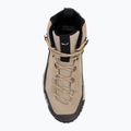 Жіночі трекінгові черевики Salewa Puez Leather Mid Ptx quicksand / онікс 5