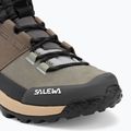Жіночі трекінгові черевики Salewa Puez Leather Mid Ptx bungee cord / онікс 7