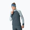 Кофта для бігу жіноча DYNAFIT Alpine 1/2 Zip Tee cloud blue/0720