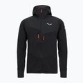 Кофта трекінгова чоловіча Salewa Agner PL Hooded black out