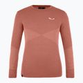 Лонгслів термічний дитячий Salewa Zebru Med Warm AMR etruscan red