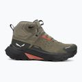 Кросівки трекінгові жіночі Salewa Pedroc 2 Leather Mid PTX faded green/dark olive 2