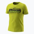 Футболка трекінгова чоловіча DYNAFIT Transalper Graphic golden lime/5a30 4
