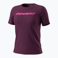 Футболка трекінгова жіноча DYNAFIT Traverse amaranth