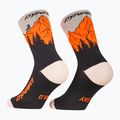 Шкарпетки DYNAFIT Traverse Crew black out ultra orange/4220