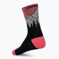 Шкарпетки DYNAFIT Traverse Crew black out ultra coral/6a10 2