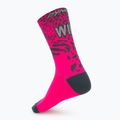 Шкарпетки DYNAFIT Run Wild Crew pink glo 2
