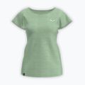 Футболка трекінгова жіноча Salewa Puez Melange Dry pastel green melange