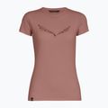 Футболка жіноча Salewa Solid Dry desert pink