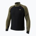 Кофта для бігу чоловіча Dynafit Alpine LS 1/2 Zip Tee military green/0910 7