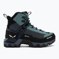 Dámske vysokohorské topánky Salewa MTN Trainer 3 Tech Mid GTX willow/orion blue 2