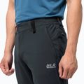 Штани софтшел чоловічі Jack Wolfskin Activate Light темносірі 1503772_6350 3