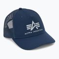 Кепка чоловіча Alpha Industries Basic Trucker rep.blue