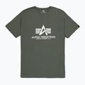Футболка чоловіча Alpha Industries Basic dark olive 7