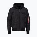 Куртка чоловіча Alpha Industries MA-1 TT Two Tone Hood black/black 3