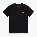 Футболка чоловіча Alpha Industries Basic Small Logo black/neon orange 5