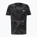 Футболка чоловіча Alpha Industries Basic Small Logo Camo black camo 4
