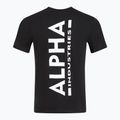 Футболка чоловіча Alpha Industries Backprint black 2