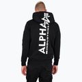 Кофта чоловіча Alpha Industries Back Print Zip black 3