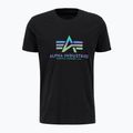 Футболка чоловіча Alpha Industries Basic Rainbow Reflective black 4