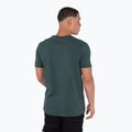 Чоловіча футболка Alpha Industries Basic Small Logo темно-зелена 3