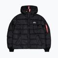 Куртка чоловіча Alpha Industries Hooded Puffer Faux Down black 8