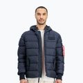 Куртка чоловіча Alpha Industries Hooded Puffer Faux Down rep.blue