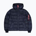 Куртка чоловіча Alpha Industries Hooded Puffer Faux Down rep.blue 5
