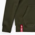 Кофта чоловіча Alpha Industries Basic Zip SL dark olive 3