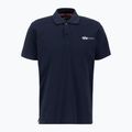 Чоловіча футболка Alpha Industries Basic Polo Small Logo репліка синя 2