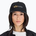 Кепка чоловіча Alpha Industries Label Trucker black 3