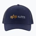 Кепка чоловіча Alpha Industries Label Trucker rep.blue