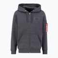 Кофта чоловіча Alpha Industries Back Print Zip vintage grey