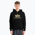 Кофта чоловіча Alpha Industries Basic Carbon Hoody black/gold