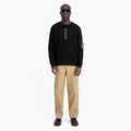 Кофта чоловіча Alpha Industries Reflective Print Sweater black 2