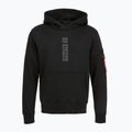 Кофта чоловіча Alpha Industries Puff Print Hoodie black 6