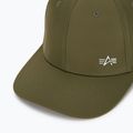 Кепка чоловіча Alpha Industries Metal Label dark olive 3