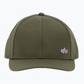 Кепка чоловіча Alpha Industries Metal Label dark olive