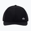 Кепка Alpha Industries Metal Label rep black/metalsilver