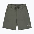 Шорти чоловічі Alpha Industries Basic Small Logo II dark olive 8