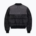 Чоловіча утеплена куртка Alpha Industries MA-1 Logo Puffer Bomber black 8
