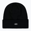 Шапка зимова Alpha Industries Metal Logo Beanie black
