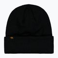Шапка зимова Alpha Industries Metal Logo Beanie black 2