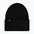 Шапка Alpha Industries Rubber Logo Beanie black 2