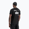 Футболка поло чоловіча Alpha Industries Label T Back Print black 3