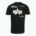 Футболка поло чоловіча Alpha Industries Label T Back Print black 6