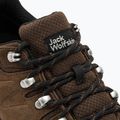 Чоловічі трекінгові черевики Jack Wolfskin Refugio Texapore Low brown/фантом 8