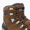 Жіночі трекінгові черевики Jack Wolfskin Refugio Texapore Mid brown/apricot 9